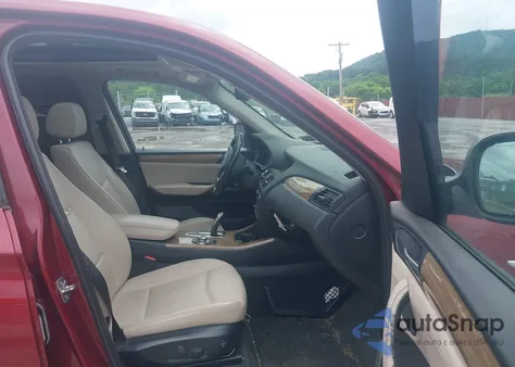 2012 BMW X3 xDrive35I из США, поврежденный, VIN 5UXWX7C50CL737092